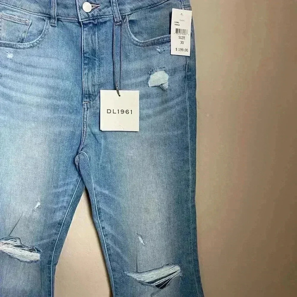 DL1961 Wallace High Rise Vintage Jeans Size 30 - Picture 12 of 15
